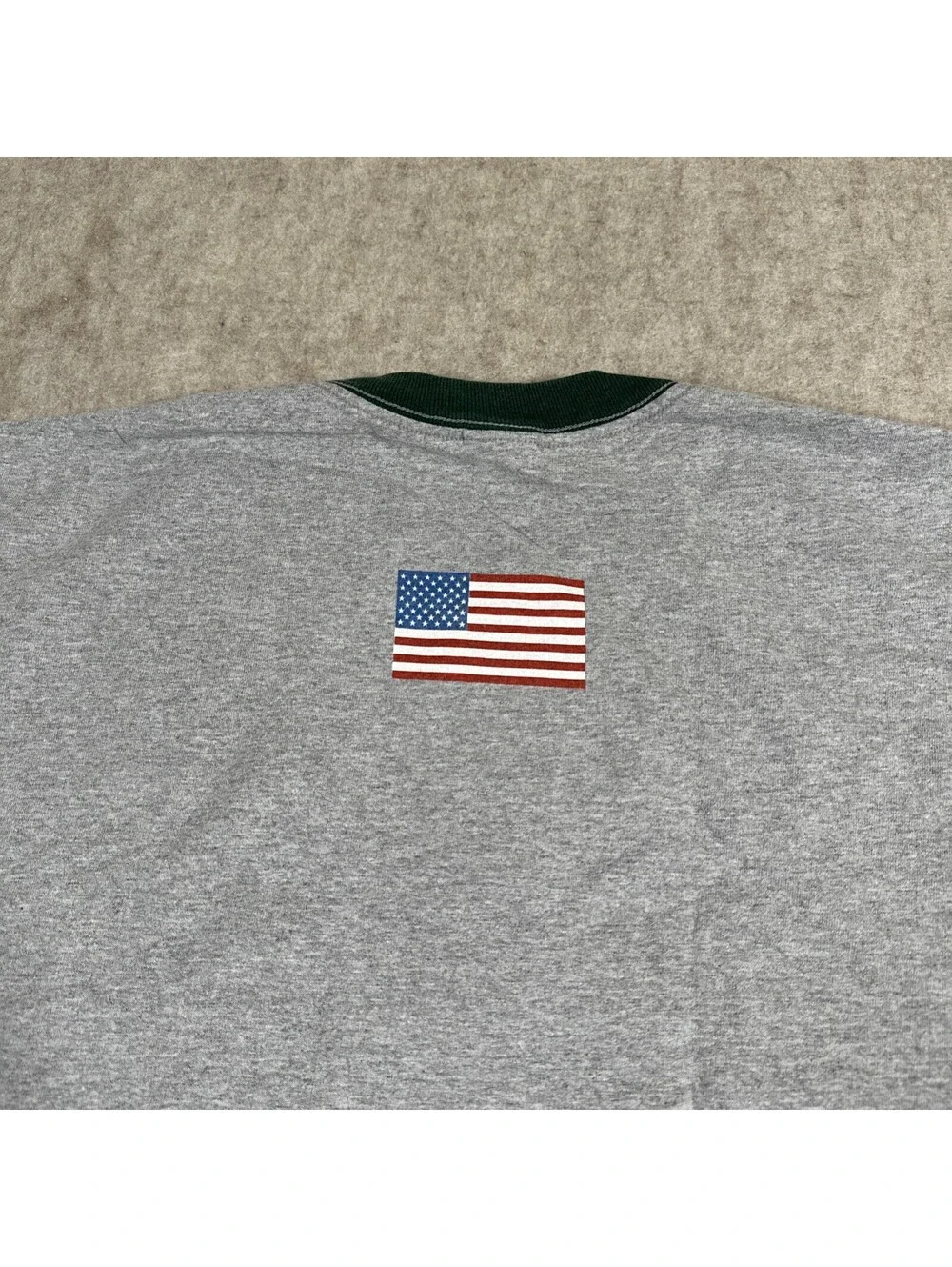 Vintage 90’s Camp Rap-A-Hope T-Shirt Medium? Ringer Gray Green